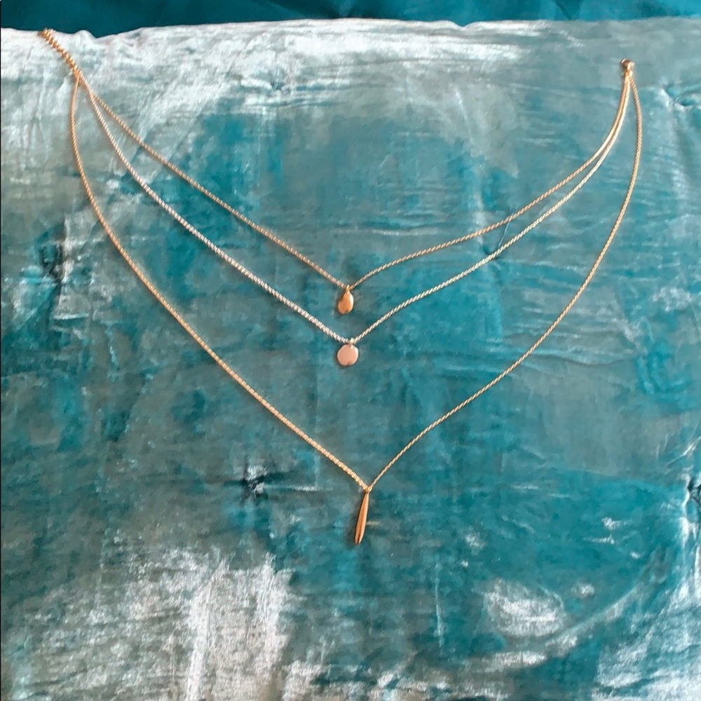 layered necklace